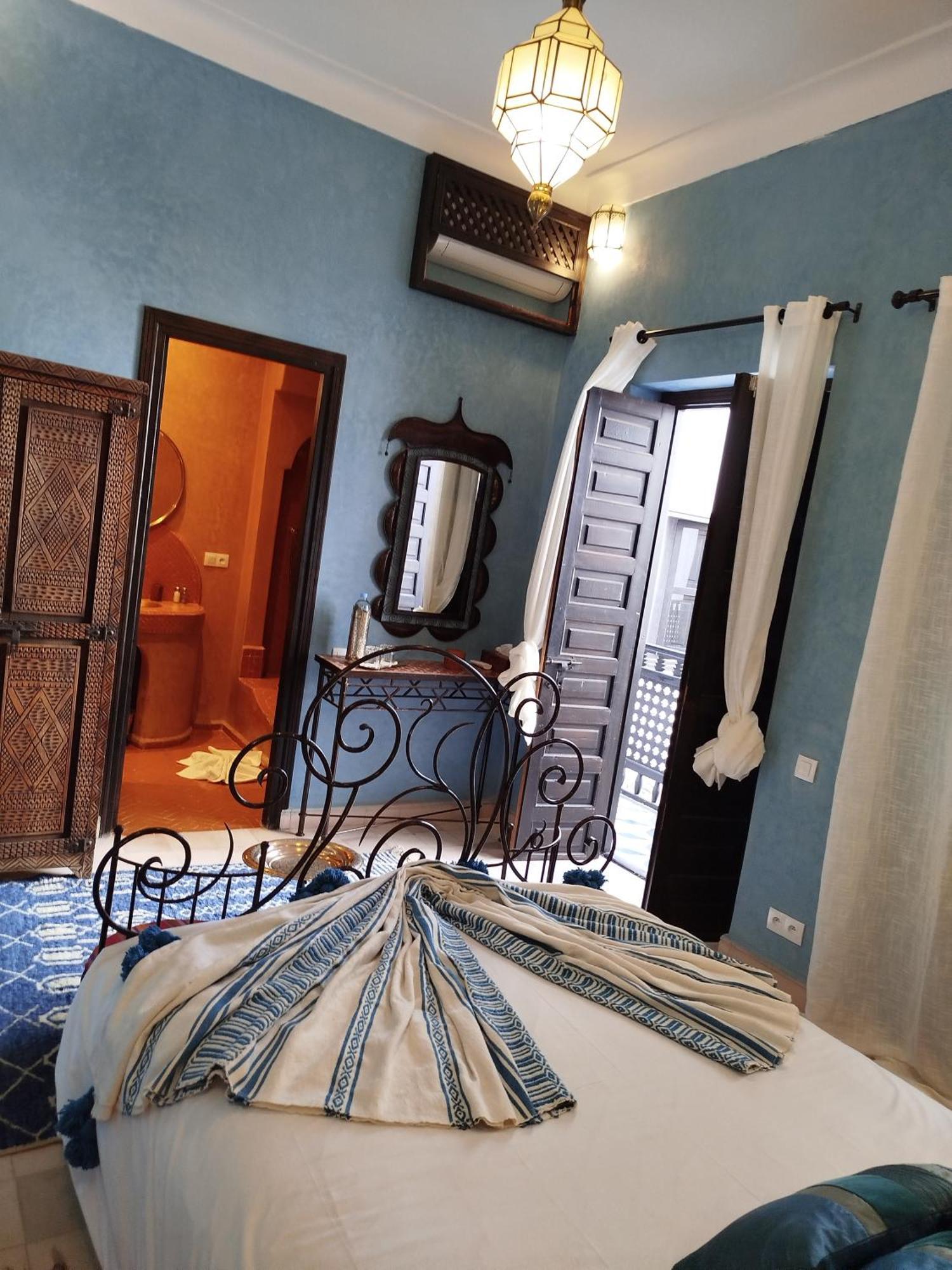 Riad Les Trois Mages Marrakesch Exterior foto